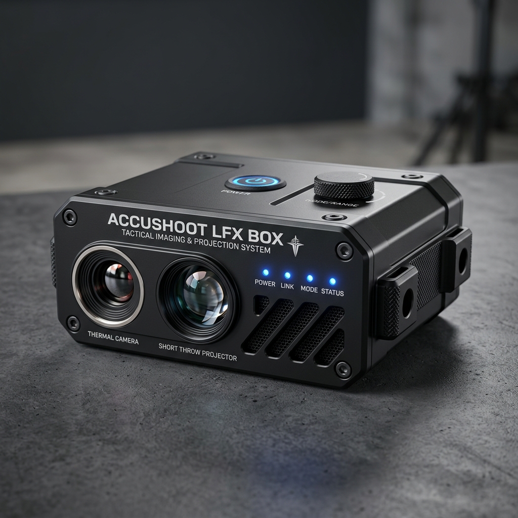 AccuShoot LFX Akıllı Atış Algılama ve Projeksiyon Kutusu